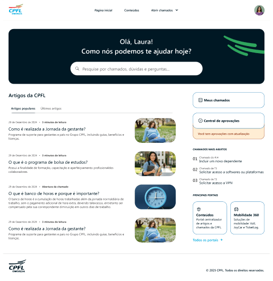 CPFL Energia employee portal