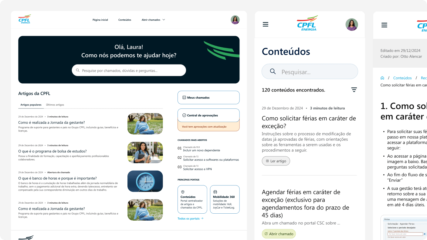 CPFL Energia employee portal
